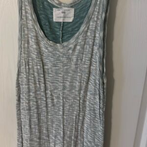Anthropologie Gray Sleeveless dress